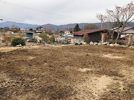 茅野市木造一軒家解体後