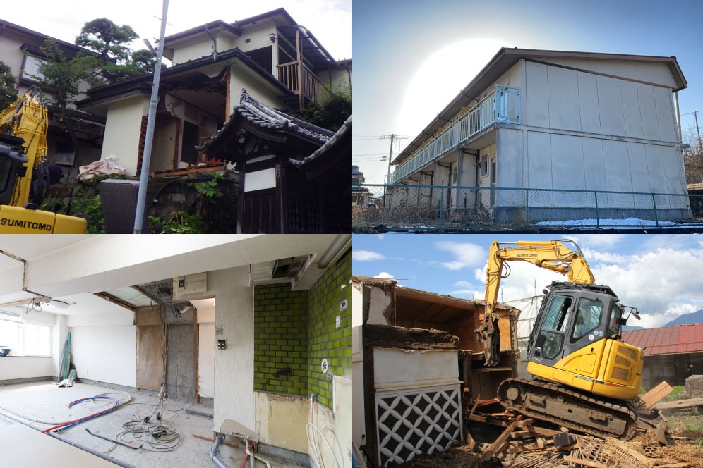 解体費用と諏訪・茅野の作業実例