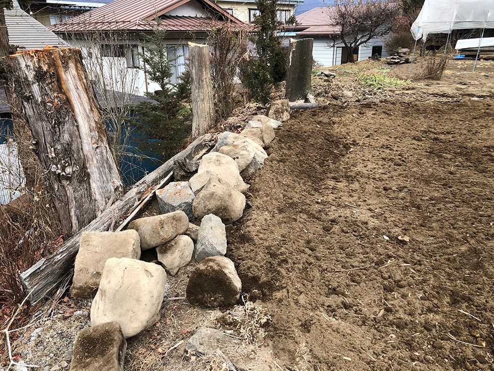 茅野市木造一軒家解体後1