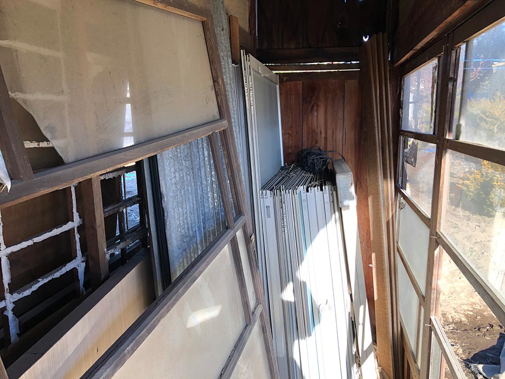 茅野市木造一軒家解体前4